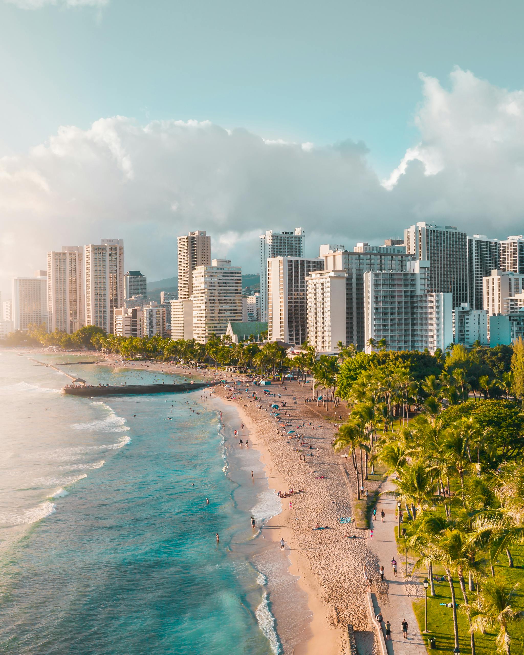 High Rise Buildings Near Beach