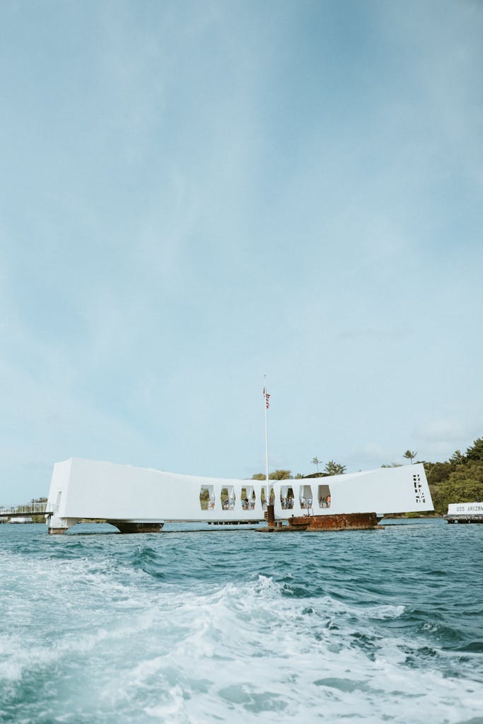 View of the Arizona Memorial